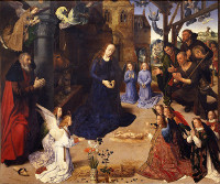 Hugo van der Goes: The Adoration of the Shepherds