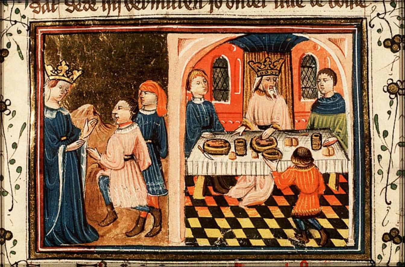 Azor masters: Queen Vashti Refuses to Appear before Ahasuerus