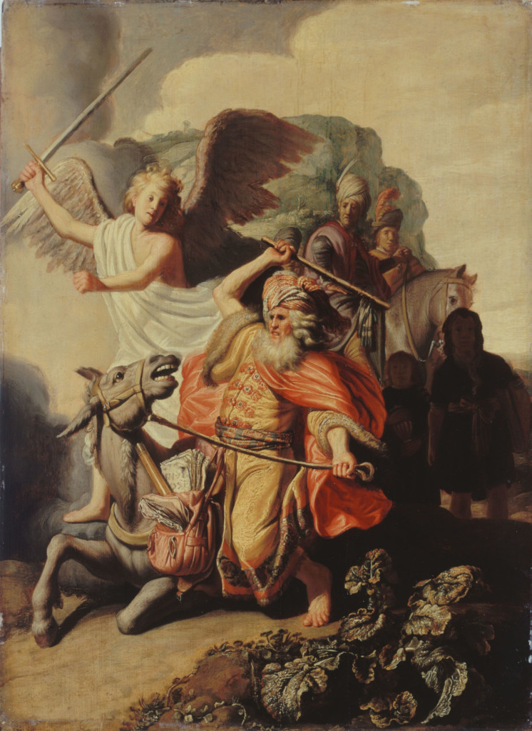 Rembrandt Harmensz. van Rijn: Balaam and the Ass