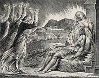 William Blake: The Book of Job -  07