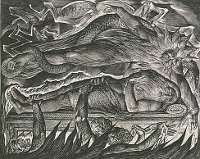 William Blake: The Book of Job -  11
