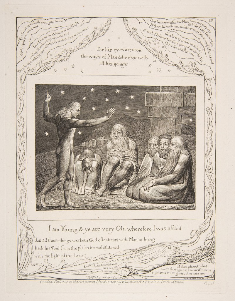 William Blake: The Book of Job -  12