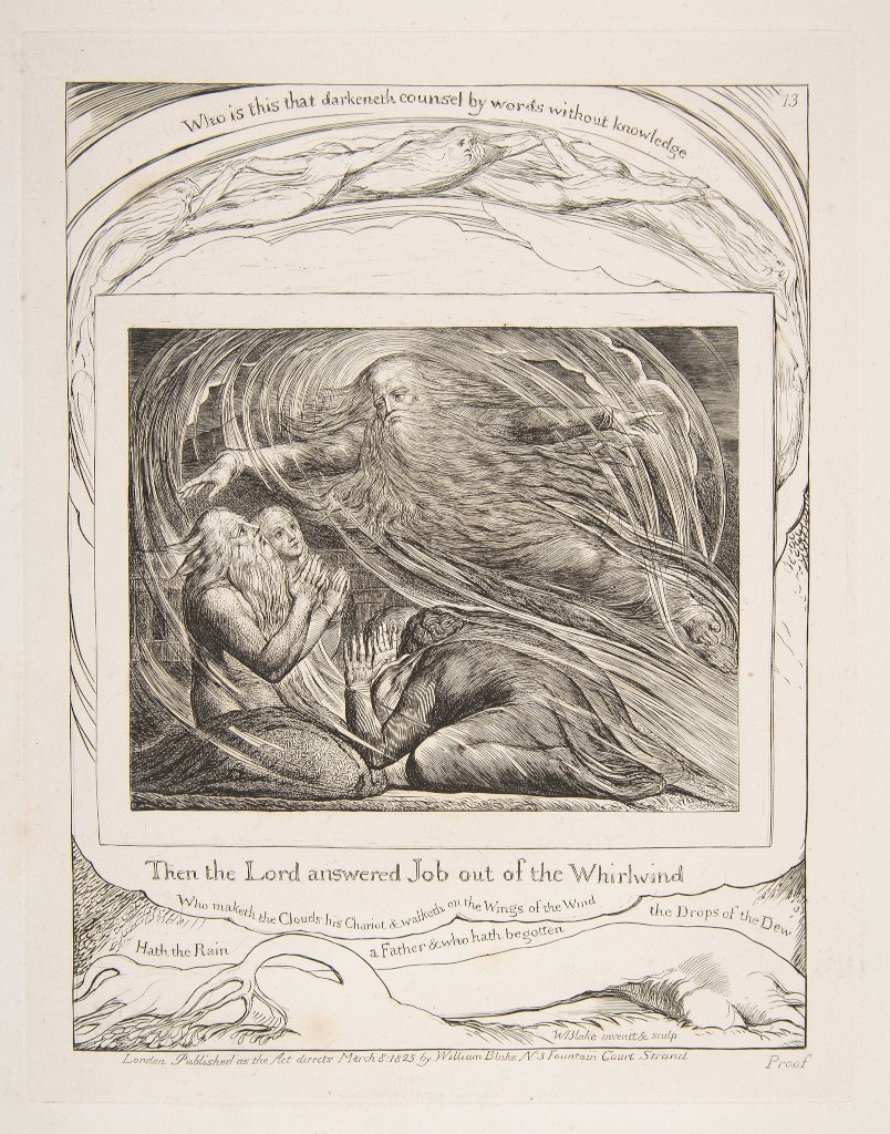 William Blake: The Book of Job -  13