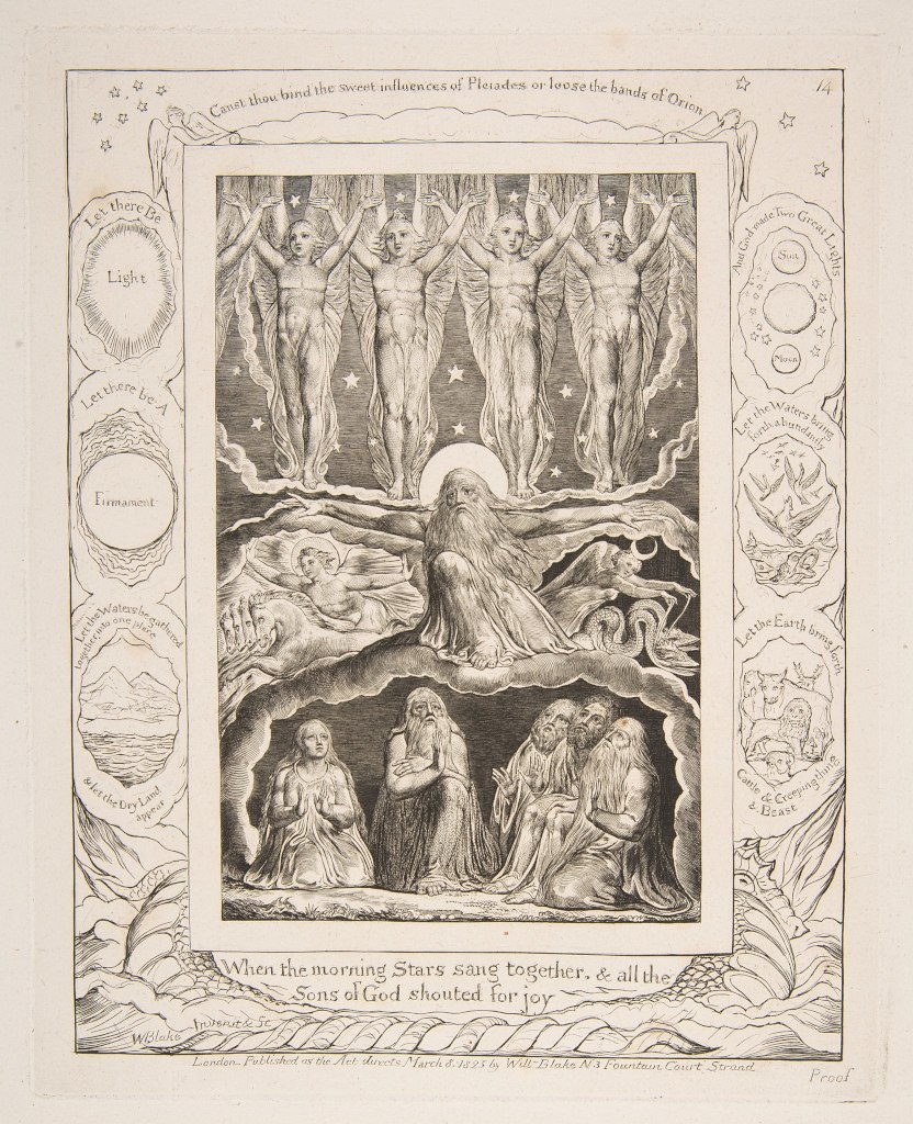 William Blake: The Book of Job -  14