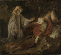 Ferdinand Bol: The Angel Appears to Elijah