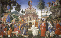 Botticelli: The Temptations of Christ