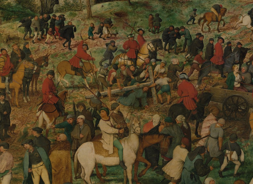 Pieter Bruegel the Elder: The Procession to Calvary (detail [1])