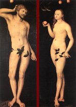 Lucas Cranach the Elder: Adam and Eve (1528)