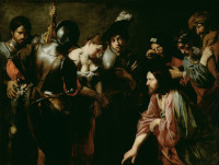 Valentin de Boulogne: Christ and the Adulteress