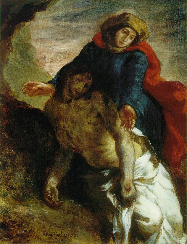 Eugène Delacroix: Pietà