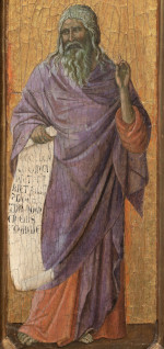 Duccio di Buoninsegna: The prophet Isaiah (Maestà)