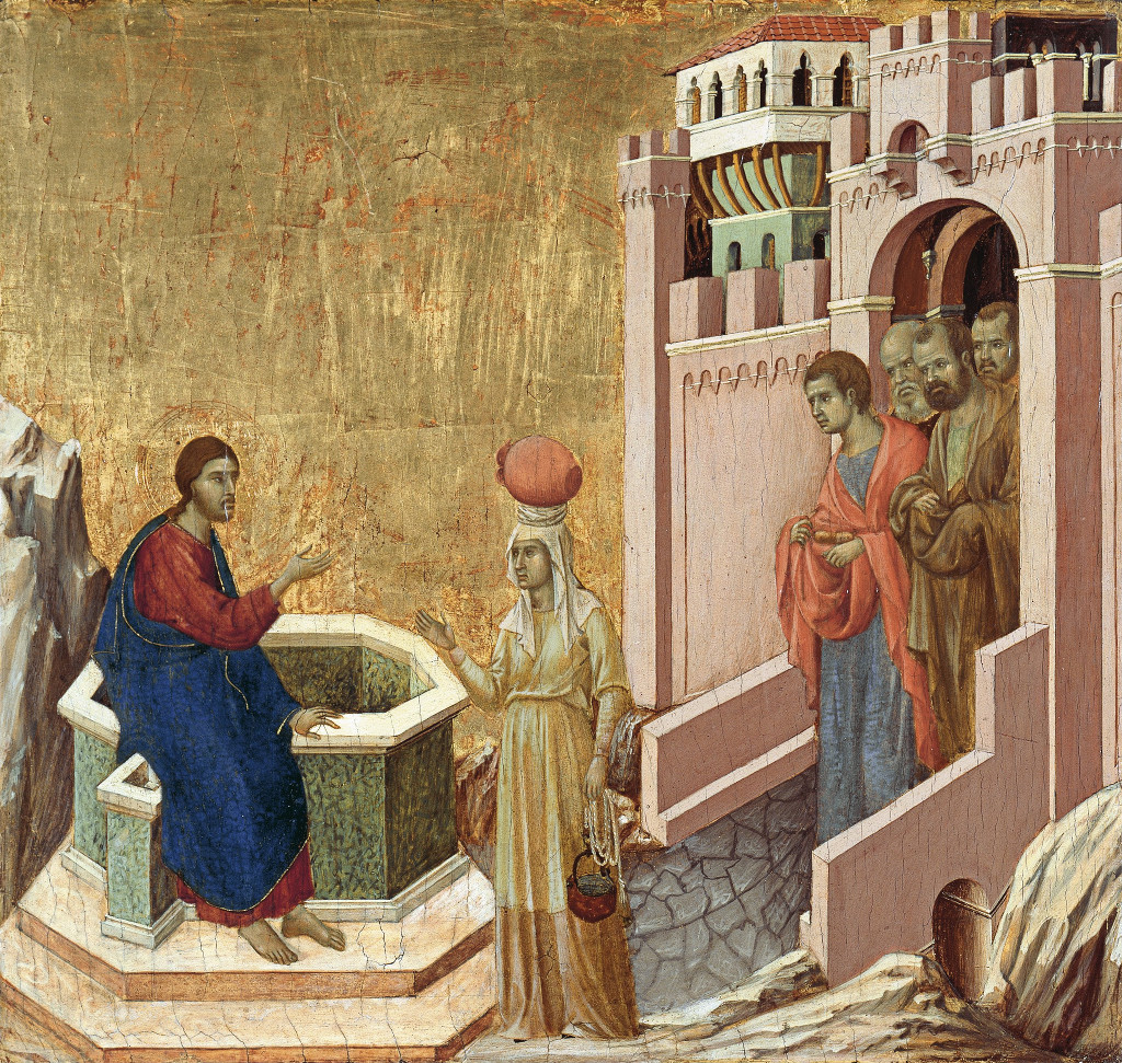 Duccio di Buoninsegna: The Samaritan Woman