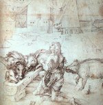 Albrecht Dürer: The Prodigal Son among the Pigs (prep.)