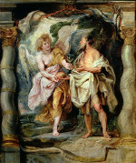 Peter Paul Rubens: An Angel Gives Bread and Water to Elijah