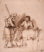 Rembrandt Harmensz. van Rijn: Esau Selling his Birthright to Jacob