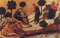 Duccio di Buoninsegna: Prayer on the Mount of Olives (Maestà)