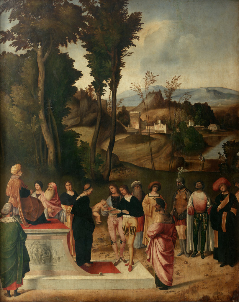 Giorgione: The Test of Fire of Moses