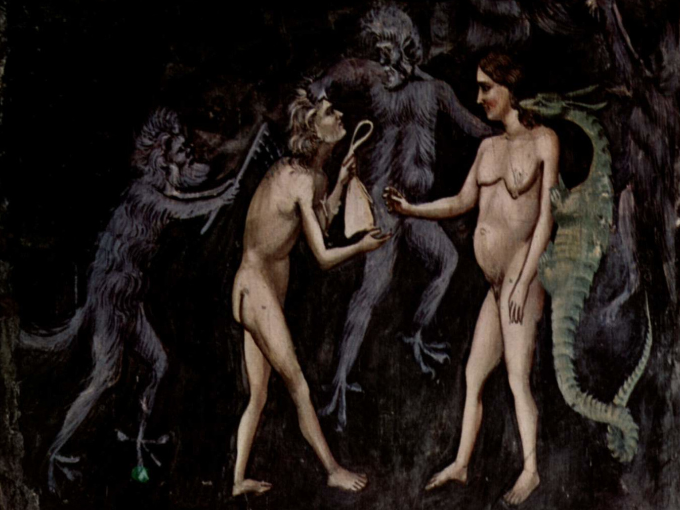 Giotto: El Juicio Final - detalle del infierno [2]