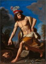 Il Guercino: David with Goliath's Head