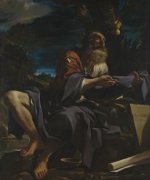 Il Guercino: Elijah fed by Ravens