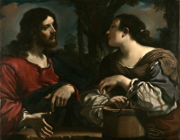 Il Guercino: Jesus and the Woman of Samaria