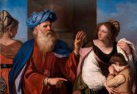 Il Guercino: Abraham Casting Out Hagar and Ishmael