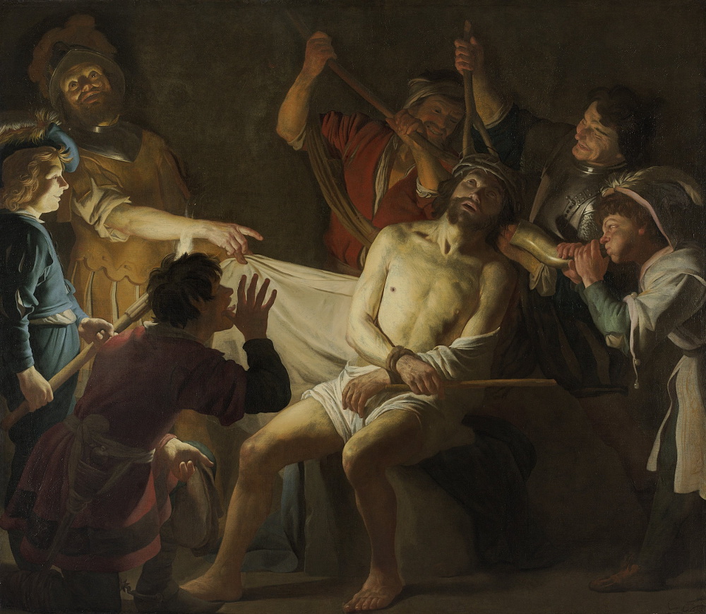 Gerard (Gerrit) van Honthorst: The Crowning with Thorns