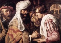 Jan Lievens: Pilate washing his hands in innocence
