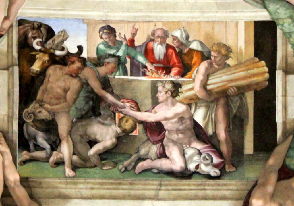 Michelangelo Buonarroti: Noah's Sacrifice