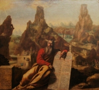Jacques de Létin: Moses at Mount Sinai