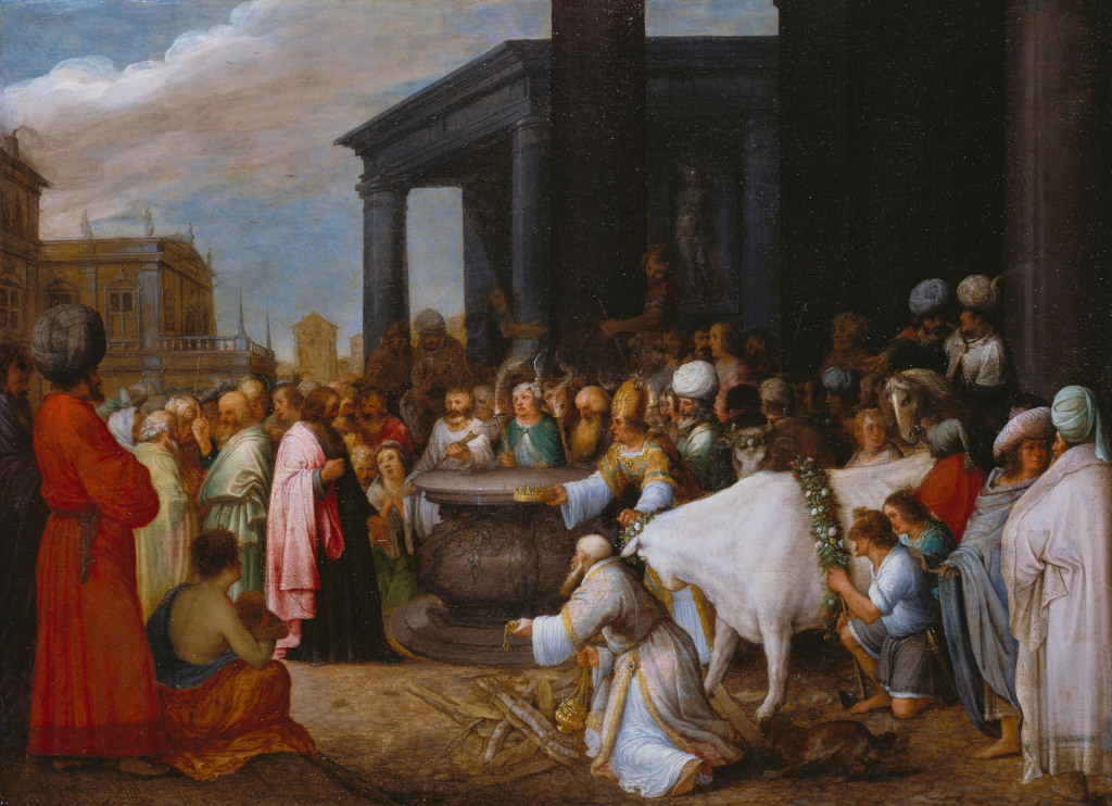 Adriaen van Stalbemt: Paul and Barnabas at Lystra