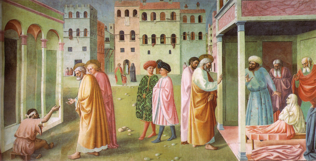 Masolino: Peter Heals the Crippled