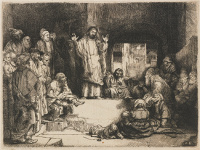 Rembrandt Harmensz. van Rijn: Jesus Preaching