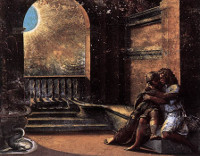 Raphael: Isaac and Rebecca spied upon by Abimelech
