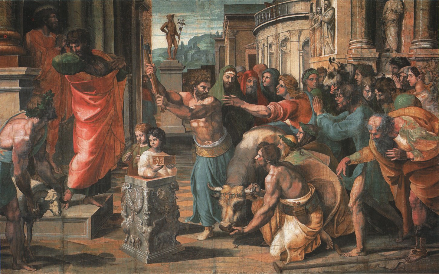 Raphael: The Sacrifce at Lystra
