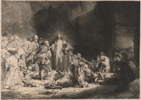 Rembrandt Harmensz. van Rijn: Hundred Guilder Print