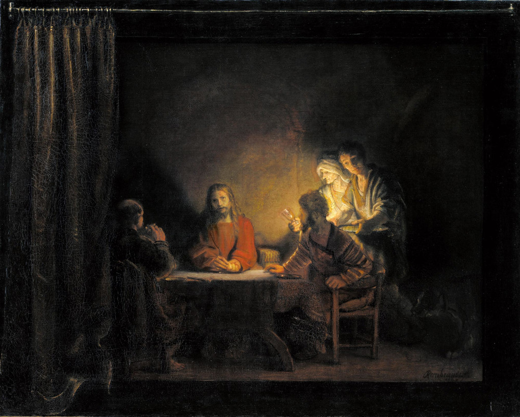 Rembrandt Harmensz. van Rijn: Supper at Emmaus (1648 [2])