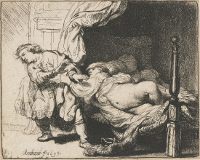 Rembrandt Harmensz. van Rijn: Joseph and Potiphar's Wife