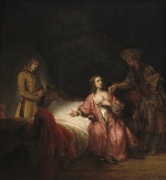 Rembrandt Harmensz. van Rijn: Joseph Accused by Potiphar's wife (Washington)