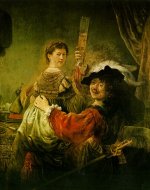 Rembrandt Harmensz. van Rijn: The Prodigal Son Wastes his Inheritance