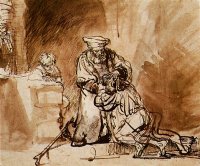 Rembrandt Harmensz. van Rijn: The Return of the Prodigal Son (1642)