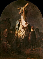Rembrandt Harmensz. van Rijn: Passion series: The Descent from the Cross