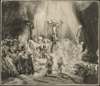 Rembrandt Harmensz. van Rijn: The Three Crosses