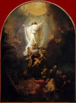 Rembrandt Harmensz. van Rijn: Passion series: Ascension