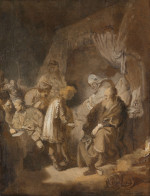 Rembrandt Harmensz. van Rijn: Joseph tells his dreams to Jacob