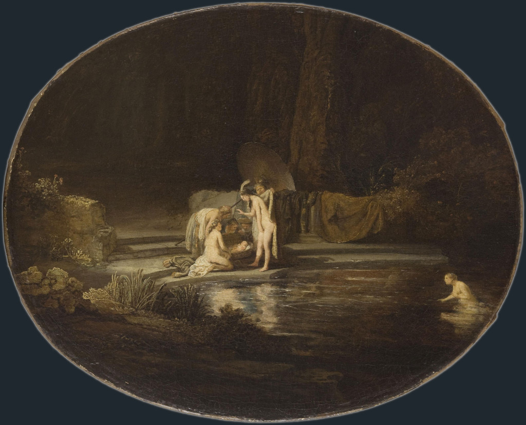 Rembrandt Harmensz. van Rijn: Moses Found