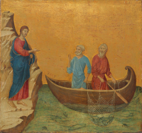 Duccio di Buoninsegna: The Calling of Peter and Andrew (Maestà)