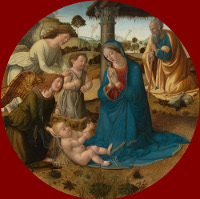 Cosimo Rosselli: The Adoration of the Child