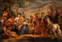Peter Paul Rubens: The Meeting of David and Abigail
