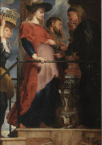 Peter Paul Rubens: The Visitation (Deposition - left wing)